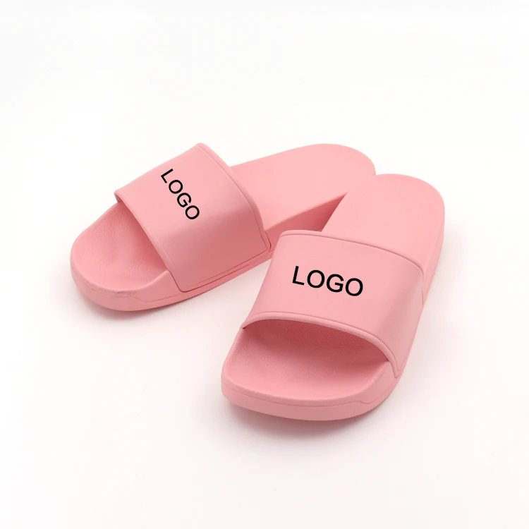 

designer slides ladies slippers high quality slippers custom logo OEM custom slides with logo sliders slippers, Customized color