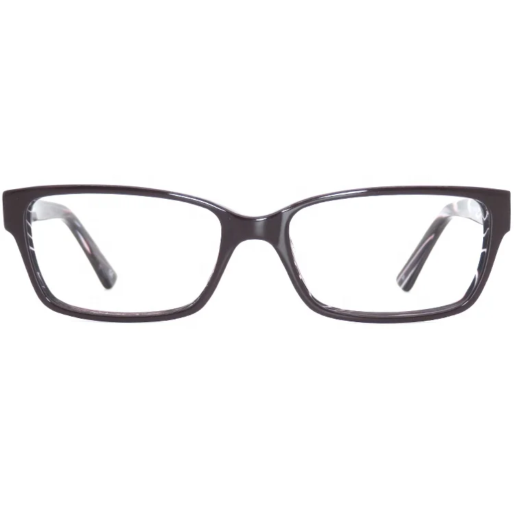 

Coffee Color Women Anti Blue Light Acetate Hand Made Eyeglasses Frame