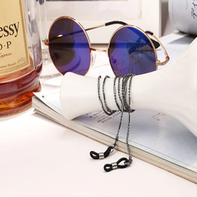 

Wholesale New Metal Accessories Pearl Eyeglasses Chaine Eyewear Chains Fashion Eye Glasses Mask Chain, Gold