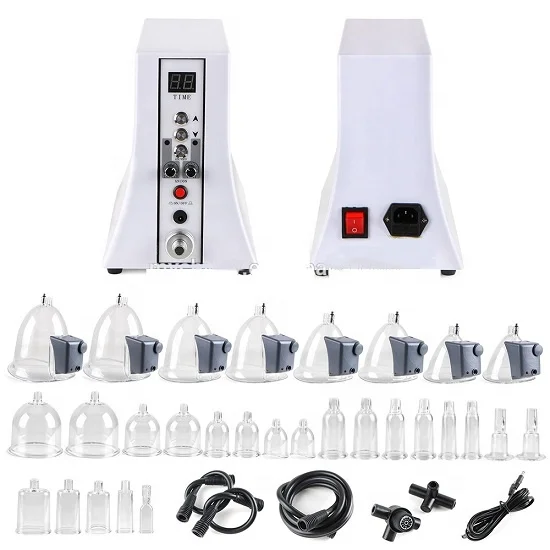
Vacuum Cavitation System Negative Pressure Scrapping Cupping Lifting Buttock Machine Breast Enlargement Massager 