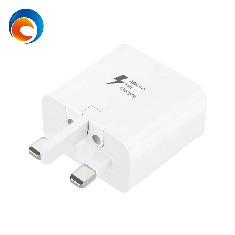

5V 2A/9V 1.67A UK high quality fast charger plug in wall charger smartphone chargers for phone universal travel adapter, White/black