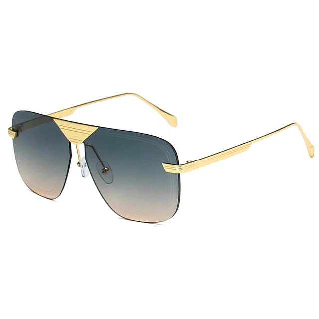 

DLL81010 sunglasses 2020 designer sunglasses frame women shades Metal frame rimless eyewear lentes de sol