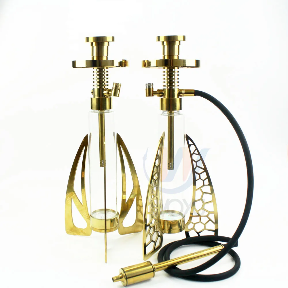 

New design LED hookah led shisha led nargile technical hookah with ice hose, Mixed