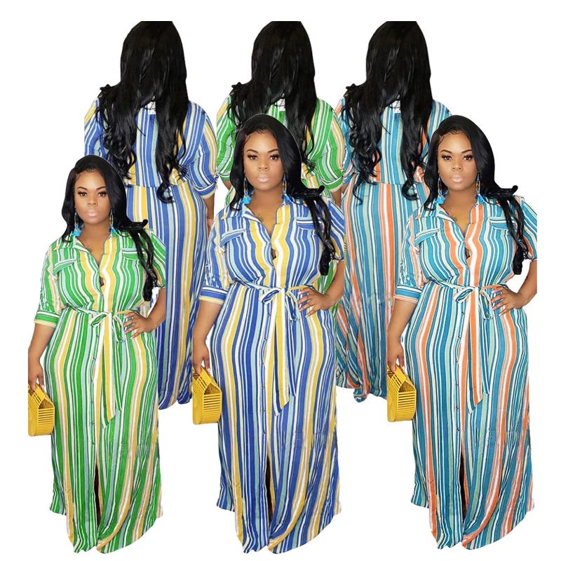 

Fall Clothing For Plus Size Women Maxi Dresses Women Ladies Casual Long Sleeve Dress Women