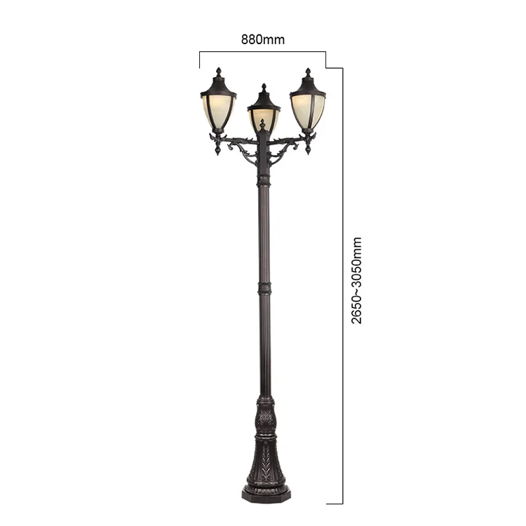 Antique Quality Decorative Aluminum LED Pathway Outdoor Garden Light