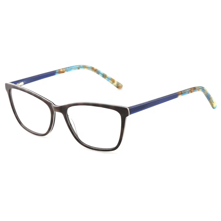 

U-Top Latest Square Acetate Optical Frame Blue Light Blocking Glasses