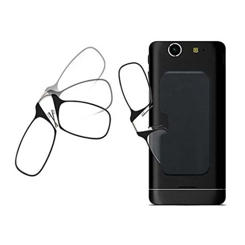 

Top sellers 2021 for amazon armless readers ultra thin nose resting reading glasses with Mini Portable Case