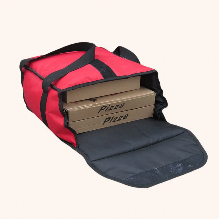 

ISO 9001 factory heating bag for food warmer with battery pack heat pad backpack food delivery bag food delivery bag insulated