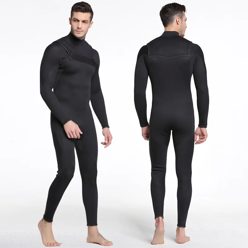 

New Arrival Neoprene Men's Full Body 3MM Diving Suit Yamamoto Diving Surfing Wetsuit, Picture shows