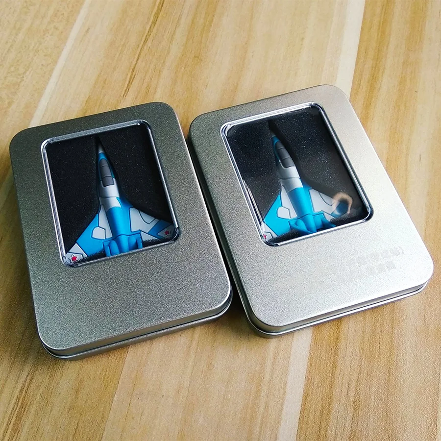Fighter Plane USB Flash Drive Battle-plane Pendrive Custom PVC Shape Aeroplane USB Stick 8G 16G 32G 64G - ANKUX.COM