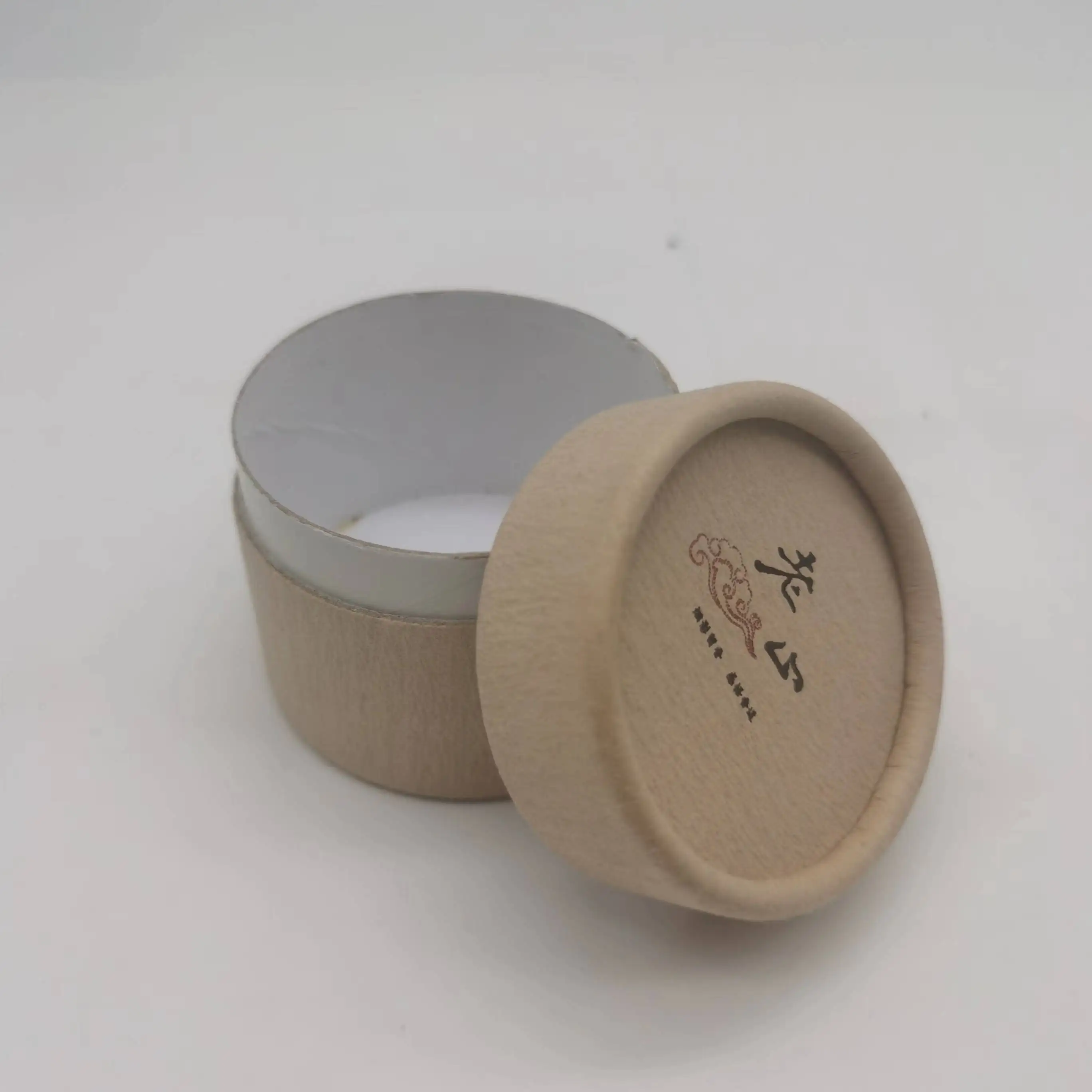 

Kraft Paper Tube Biodegradable Cylinder For Canlde/Cosmetic/Tea/lipstick Paper Tube Packaging