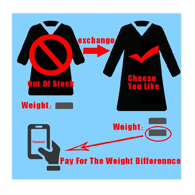 

Pay the price difference of freight for product exchange Product Exchange Need Pay For The Weight Difference