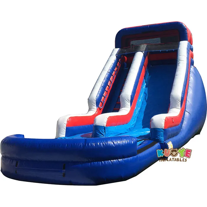 

17ft Blue giant heavy duty inflatable water slide