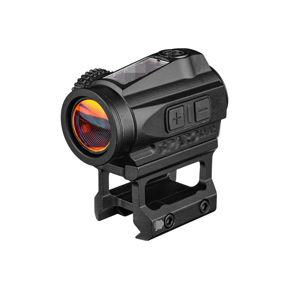 

2021New Hunting Real Fiber 1X22 Red Dot Sight Optical Sight Collimator Sight Fit 20mm Rail Mount Riflescope