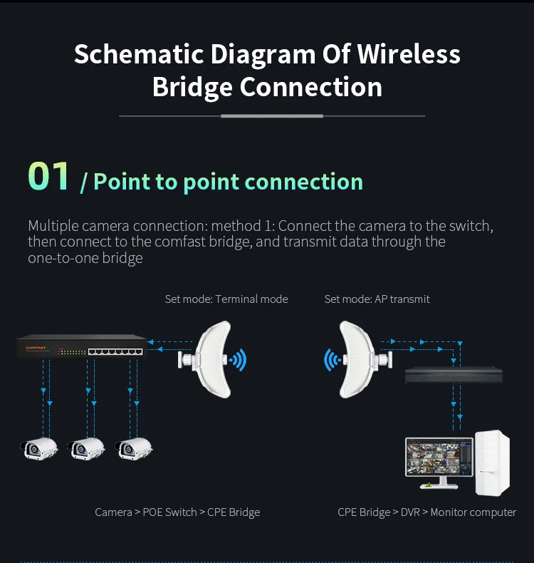 Ptp bridge ap