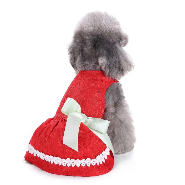 

clothes pet summer thin shirt pet dog clothes Sundress Pet Dog Dress, Customized color