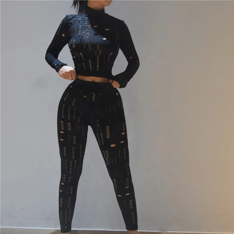 

2022 Spring New Trend Sexy Women Clothing Two Piece Set Long Sleeve Jogger Suits 2 Pcs pants Outfit Ladies