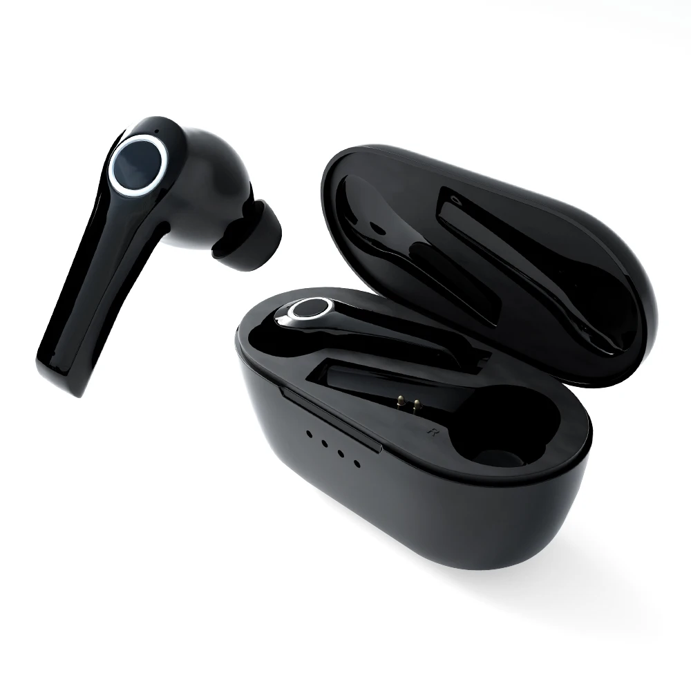 

Ready To Ship A1 Tws Bt5.0 True Stereo Wireless Earphones In-Ear Mini Sports Waterproof Headset With Charging Case, Black/white/pink/green