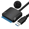 USB 3.0 to SATA Adapter Converter Cable 5Gbps for 2.5 3.5 Laptop Hard Disk Drive SATA HDD SDD BLU-RAY DVD CD-ROM DVD-ROM CD-RE