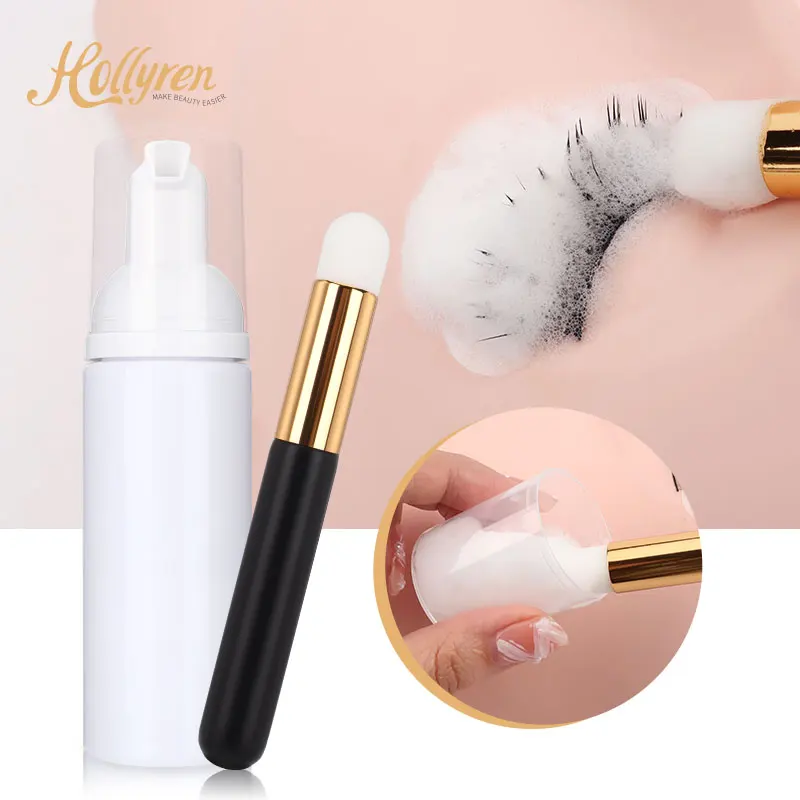 

Private Label Lashextensions Shampoo Eyelashes Makeup Remover Mousse Eye Lash Glue Cleaning Product Lashes Care Foam Shampoo