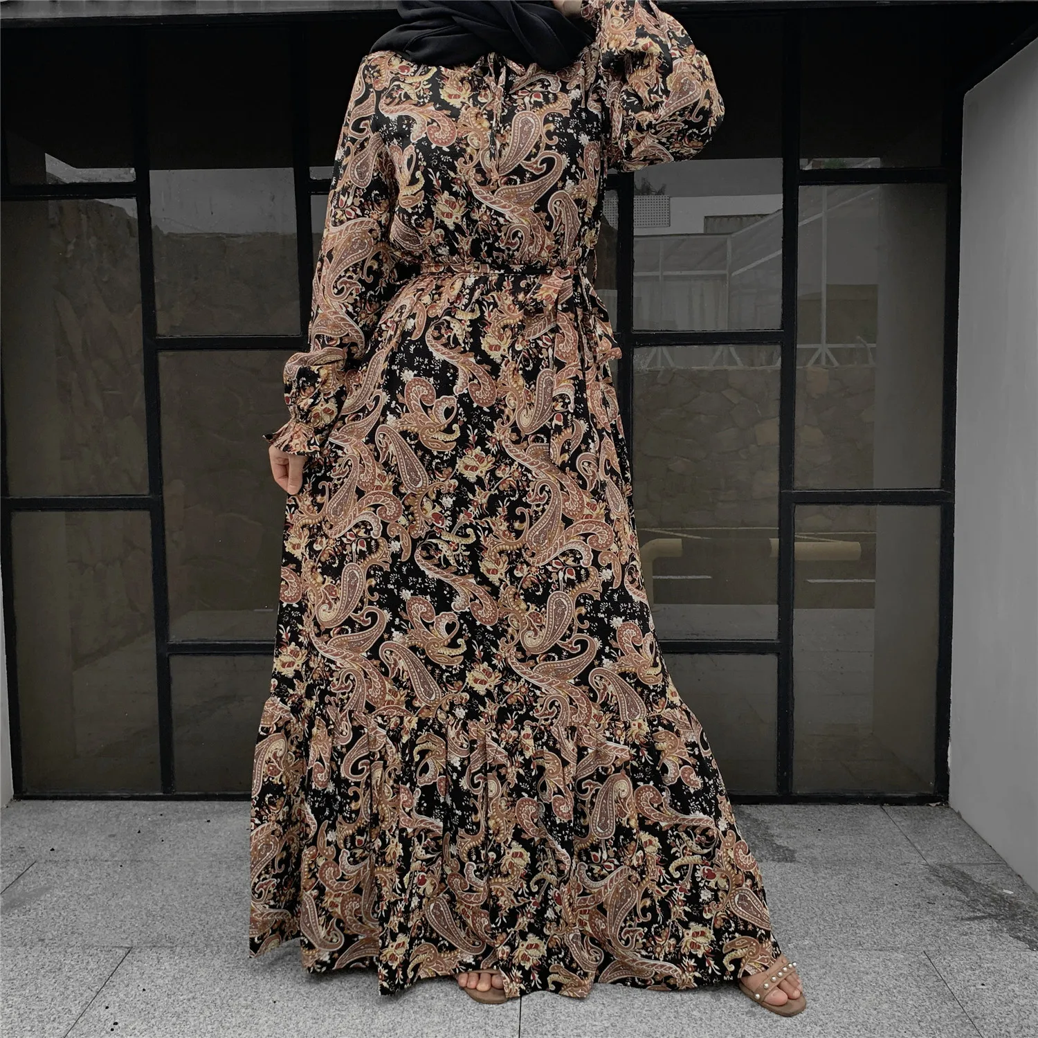 

Dubai muslim party dresses long sleeves maxi dubai party dresses