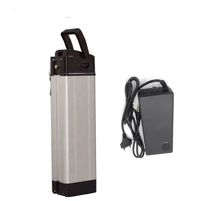 

Best Quality 24v Silver Fish ebike Battery 24V 13AH 15AH Lithium ion E-Bike Battery with Charger Fit for 24V 250W Bike Motor