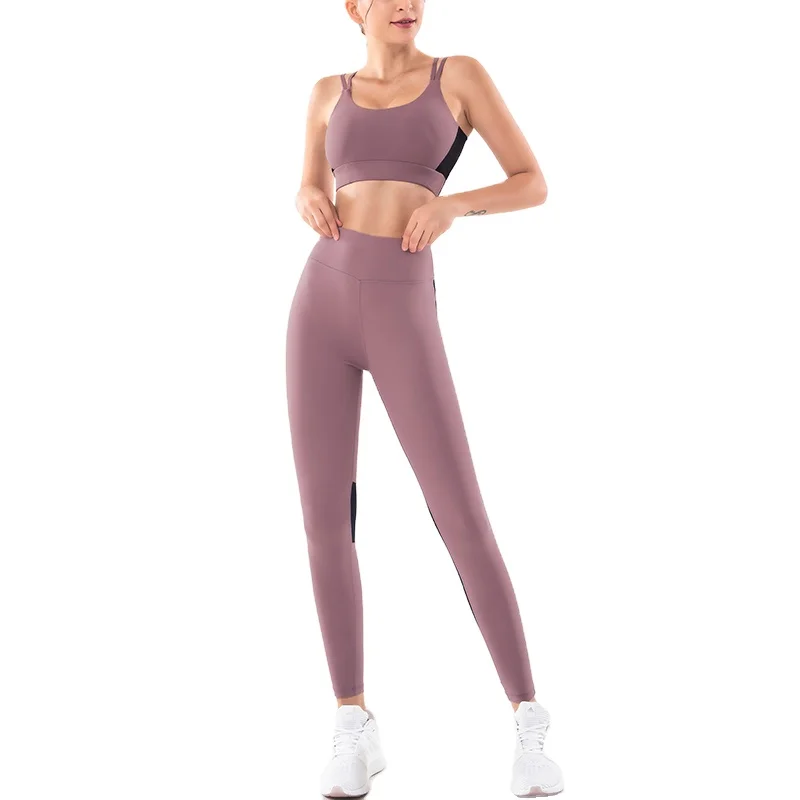 

Women Sports Active Wear Gym Yoga Fitness Workout Clothes Legging Set Jogging Suits for Training Womens Sport Bra Pants