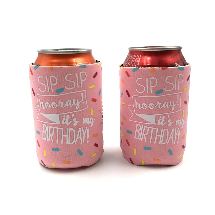 
High Quality Factory Promotional Custom Printing Neoprene Beer Coozies For Wedding 