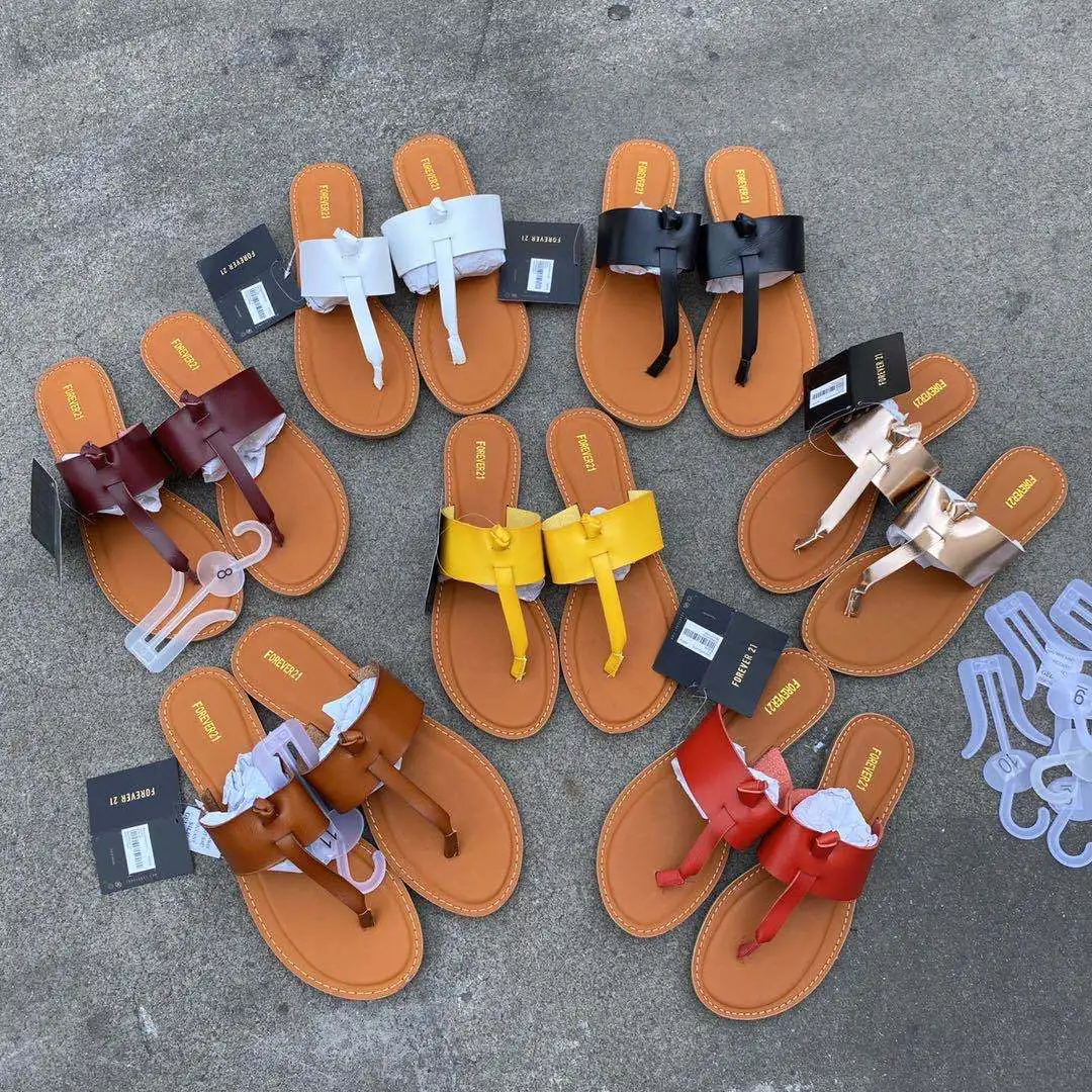 

2022 Hot Fashion Simple Casual Style PU Flip-flop For Lady MSq120