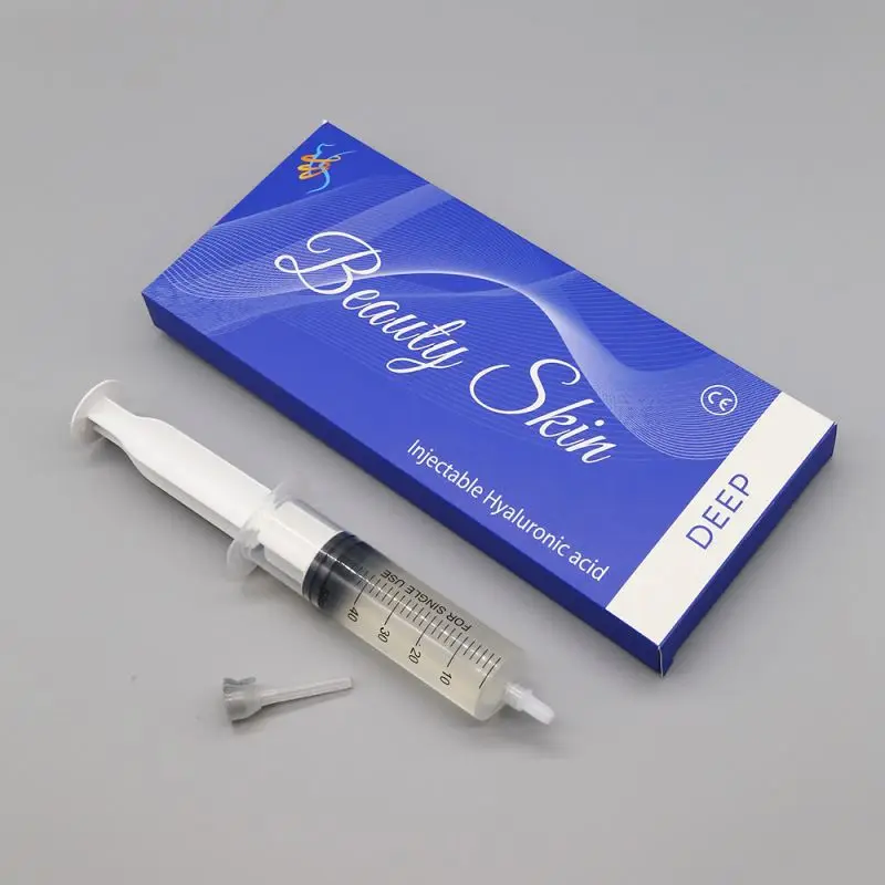 

20ml CE approved Sodium Hyaluronate Gel HA Filler Injection For breast and buttocks Enhancement, Transparent