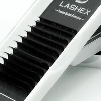 

Automatically fanned volume eyelash extension blooming lashes one second fast easy fanning eyelash extensions
