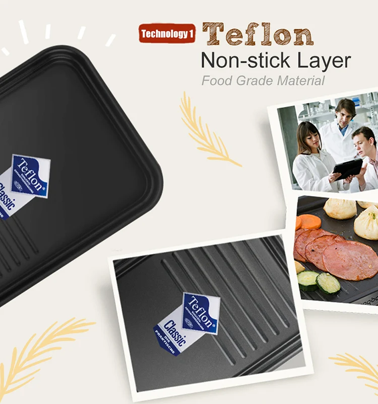 
8 Mini Pans, 1500W Griddle with Non-Stick Coating Grill Plate with Flat & Ridged Surfaces Indoor electric bbq Raclette Grill 