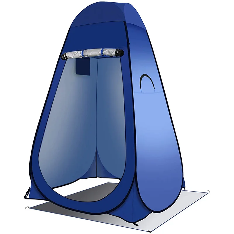 

Lightweight 50+ UPF UV Sun Shelter Changing Pop Up Privacy Camping Shower Tent, Blue or customized