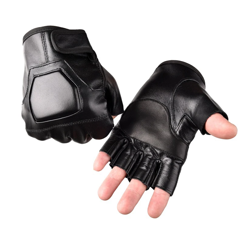 

Boodun Fashion bike manufacture custom cycling riding sport half finger gloves