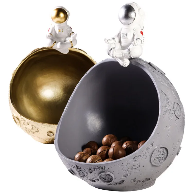 

Luxury Spacemen Containers Popular Table Decoration And Accessories, 5 colors,geometry sculpture,geometry desk sculpture
