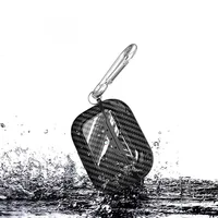 

For apple airpods pro case Shockproof TPU earphone Cover Carbon Fiber Pattern with keychain for airpods pro 3 cases