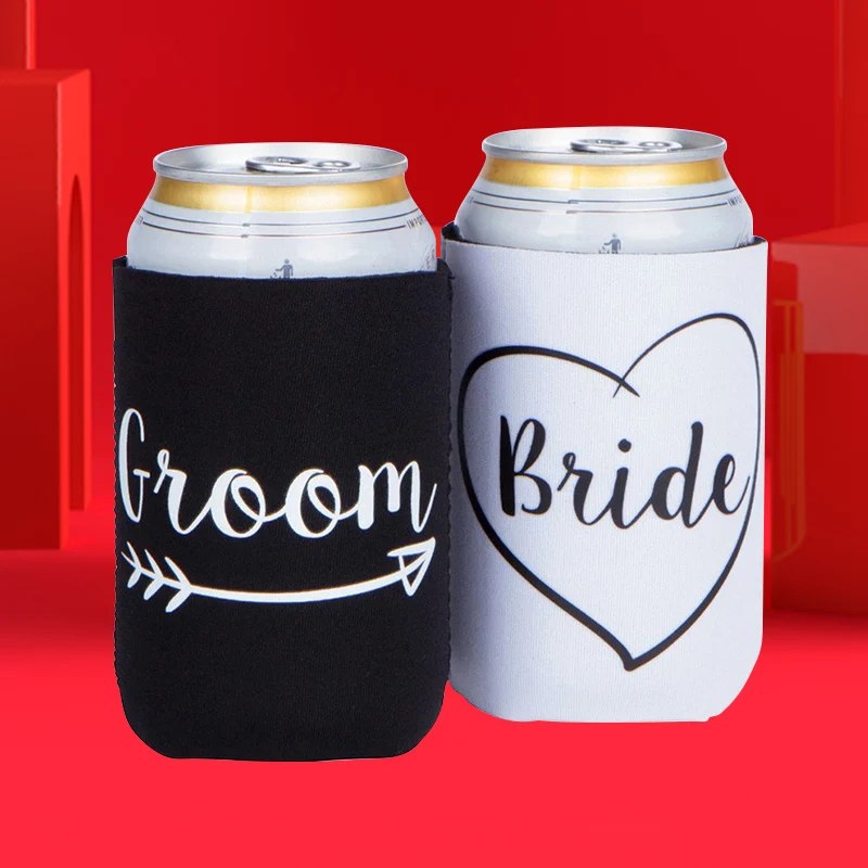 

OEM custom logo sublimation blanks Beer Bottle Neoprene Holder, Customized color