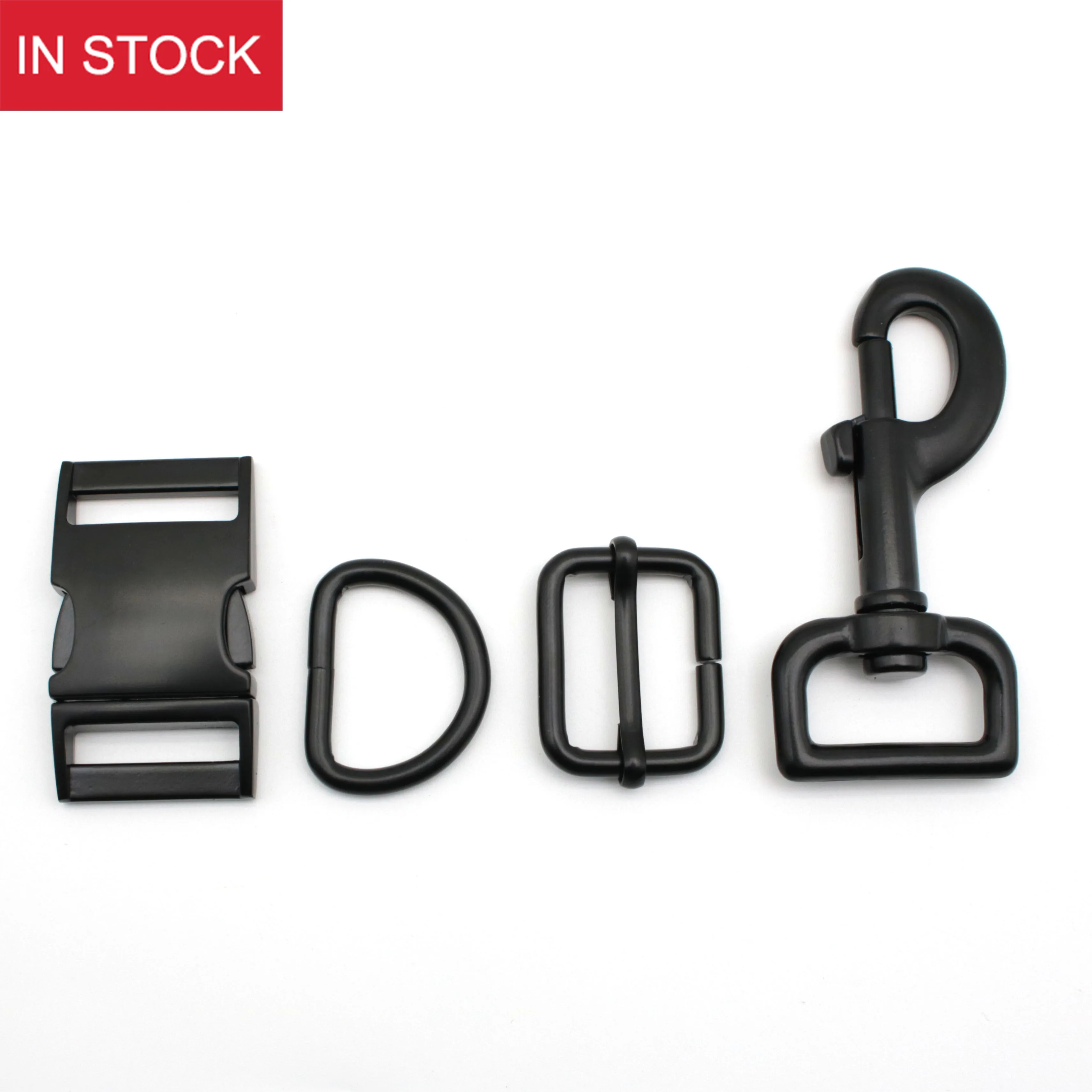 

Hot Selling 1 inch Black Pet Accessories Adjustable Side Quick Release Buckle for Dog Collar