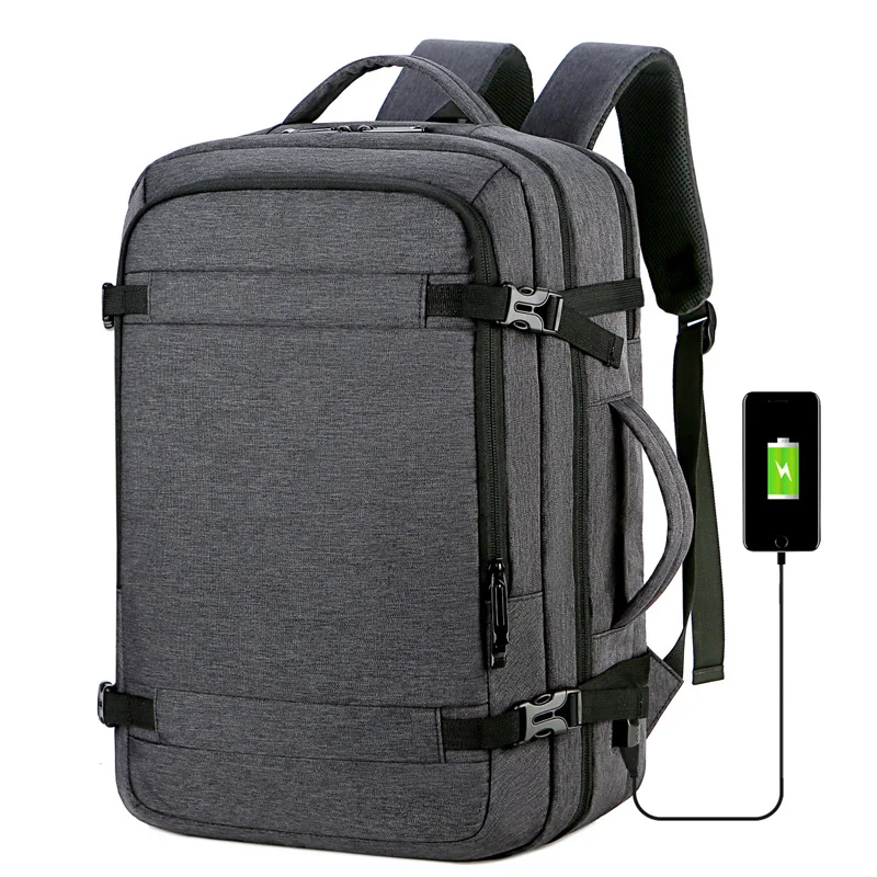 

High quality custom logo water proof anti thief backpack back pack mens briefcase with USB charger