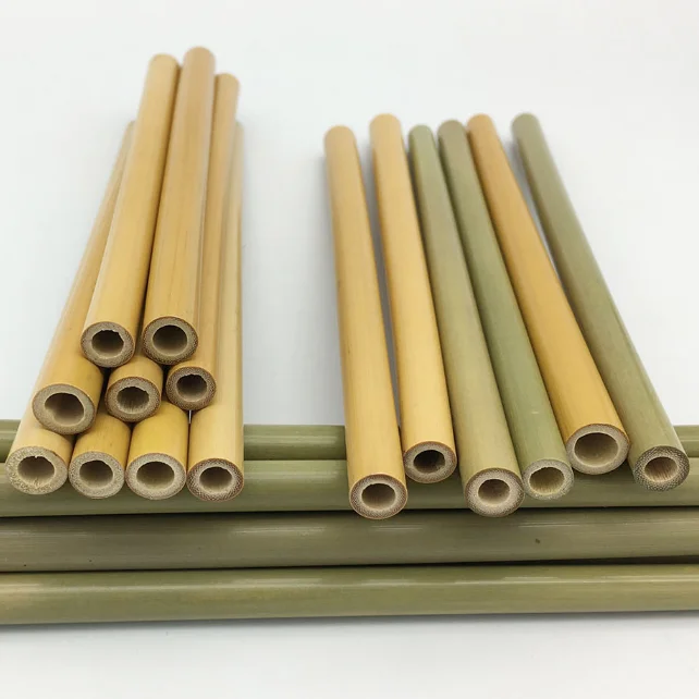 

100% Natural Biodegradable Eco Friendly Organic Drinking Bamboo Straw