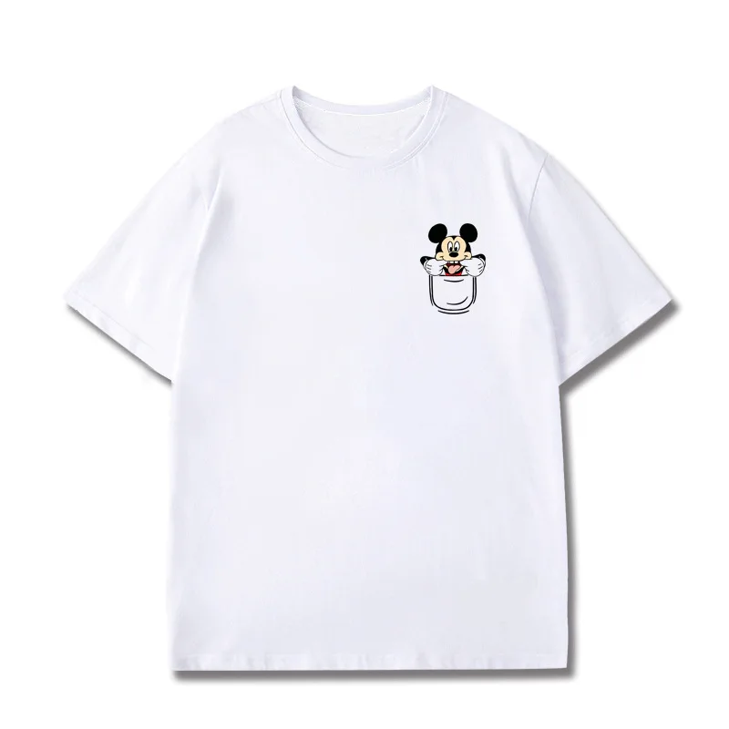 

Direct selling short-sleeved Mickey T-shirt Korean version of the new XL cotton T-shirt top women's wholesale, Accept customized color