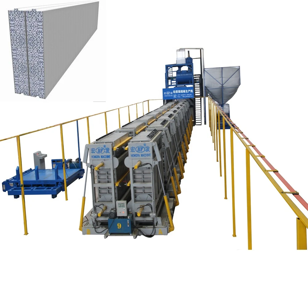 
EPS Cement Foam Thermal Insulation Wall Board Production Line Sandwich Wall Panel Making Machine 