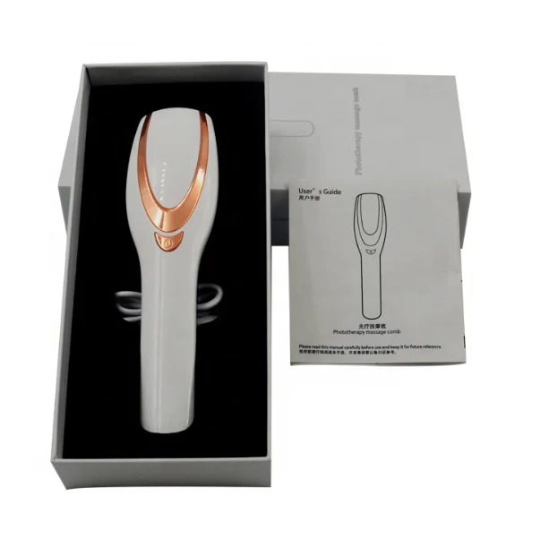 

Best Selling phototherapy massage comb scalp massager for hair loss problem