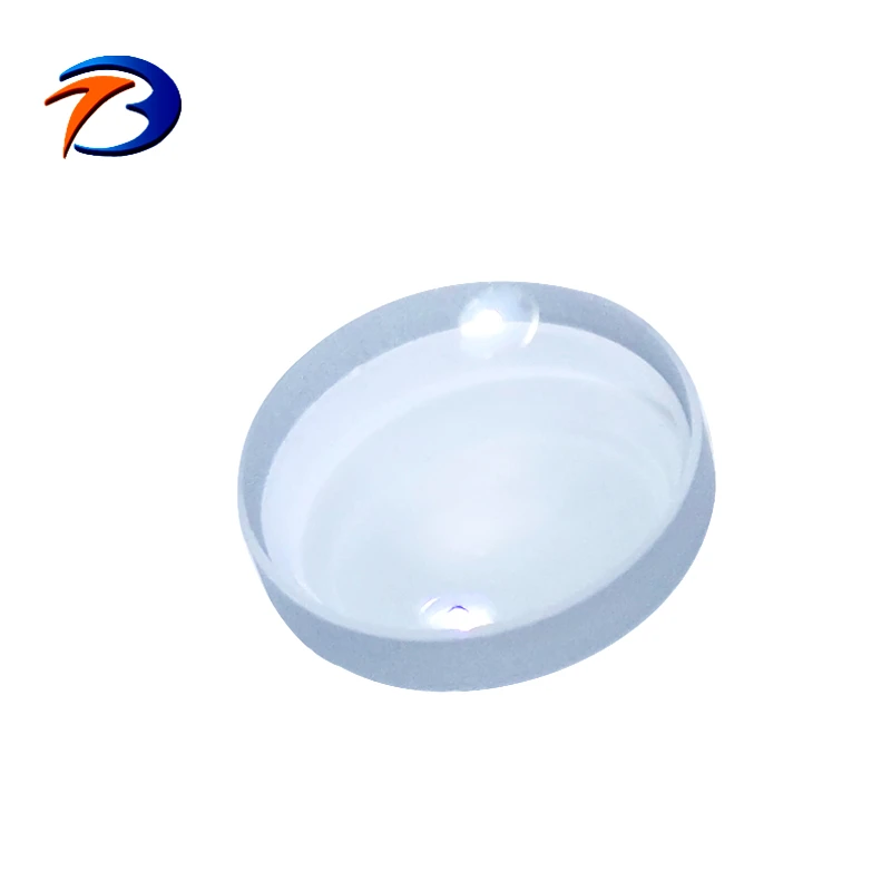 Optical custom positive meniscus lens BK7 Fused quartz glass concave-convex lens for camera