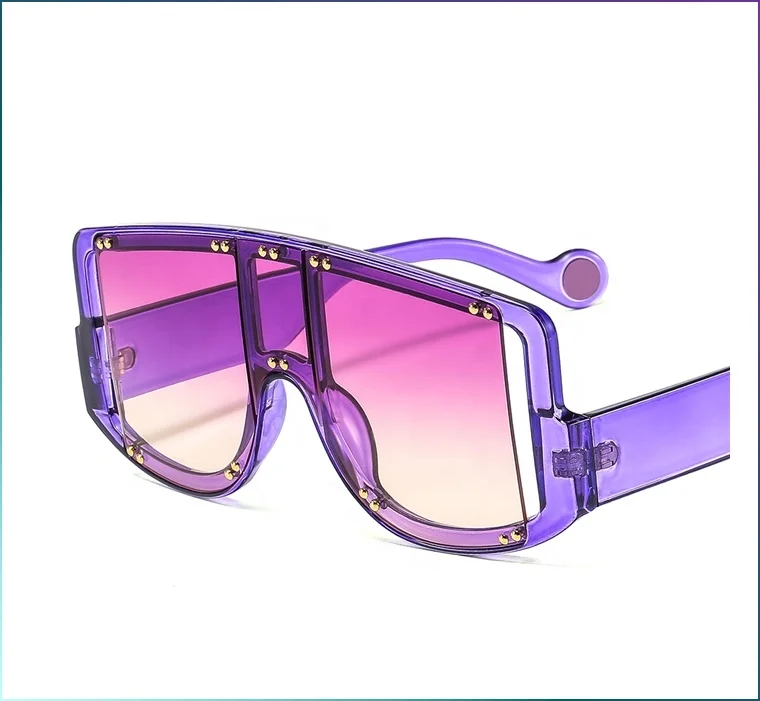 

Optifix absorbable Luxury One Lens Rivet Glasses Women Fashion Sunglasses 2022 acuvue, 20 colors