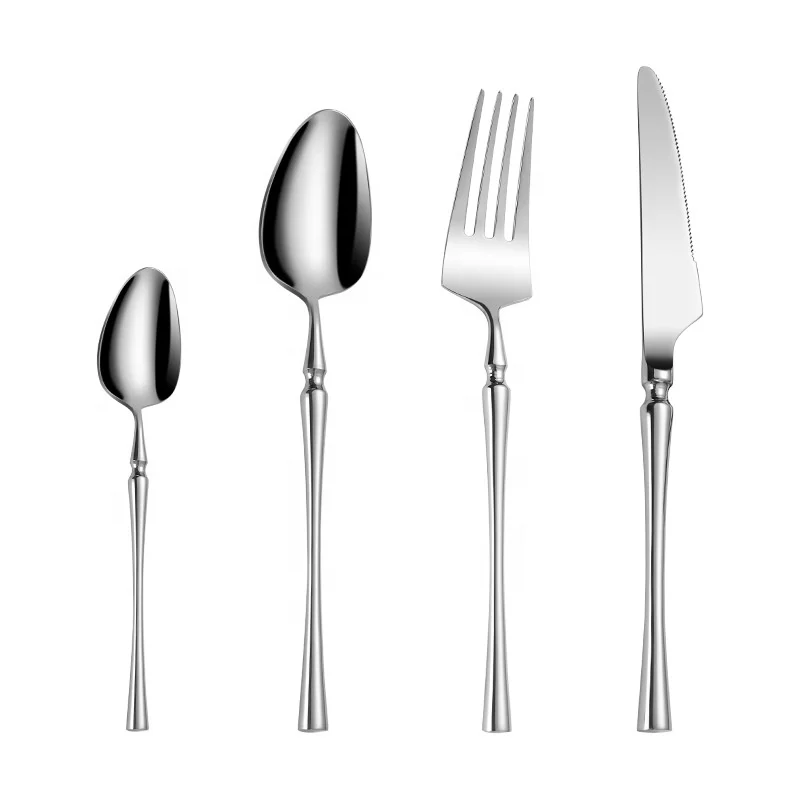 
Manufacturer Luxury Silverware Steak Knife Stainless Steel 4pcs Cutlery Set 