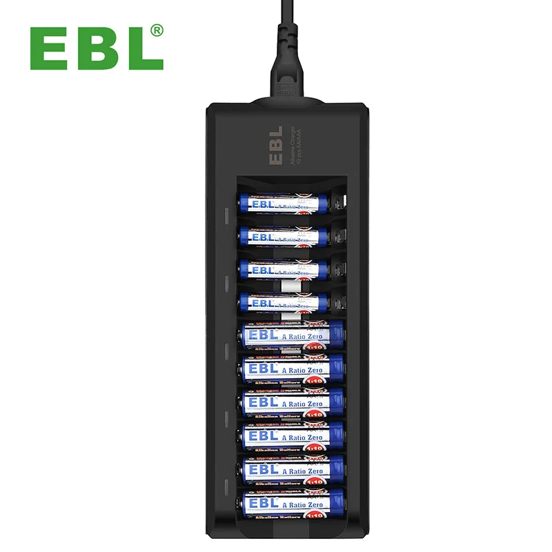 

EBL Alkaline Smart Universal Battery Charger For AA/AAA Alkaline Battery