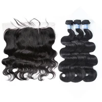 

JP Free sample peruvian human hair bundles, wholesale 100% virgin hair 3 Bundles With frontal, cheap 3 Bundles With frontal