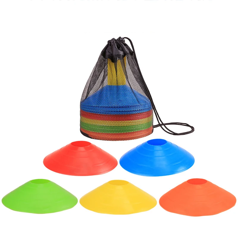 

Customized PE Sports Football Training Agility Marker Disc Soccer Cones, Red, yellow, blue, green, orange, black, white