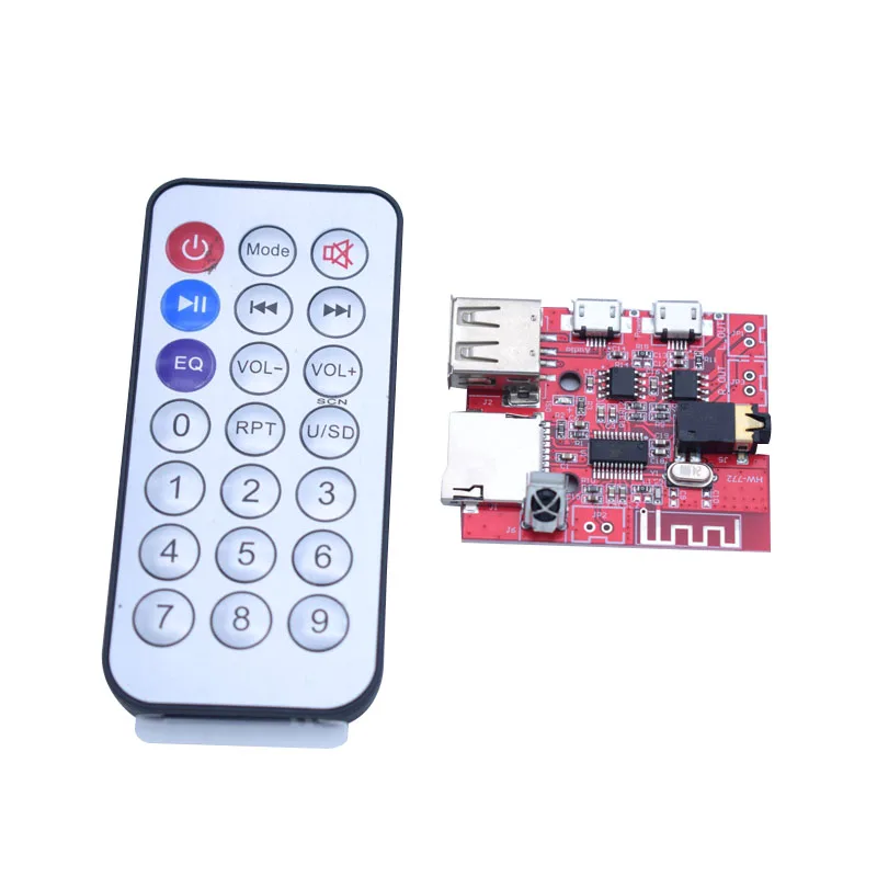 

Wireless MP3 Decoder Board with Remote Control, Car 4.1 Circuit Board Module Lossless Decoding Module